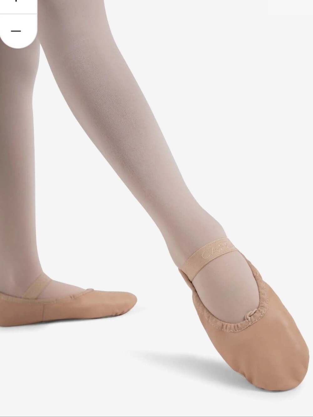 Capezio Toddler Full Sole Leather Daisy Ballet Shoe Size 9 In EUC